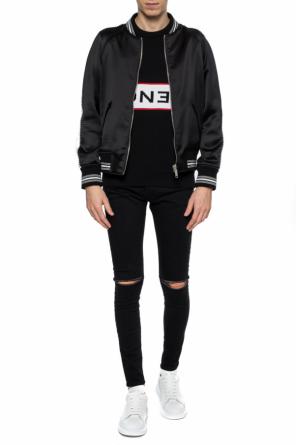 Dwustronna kurtka typu 'bomber' z wyszytym wzorem, zdjęcie 2 Dwustronna kurtka typu 'bomber' z wyszytym wzorem od Givenchy